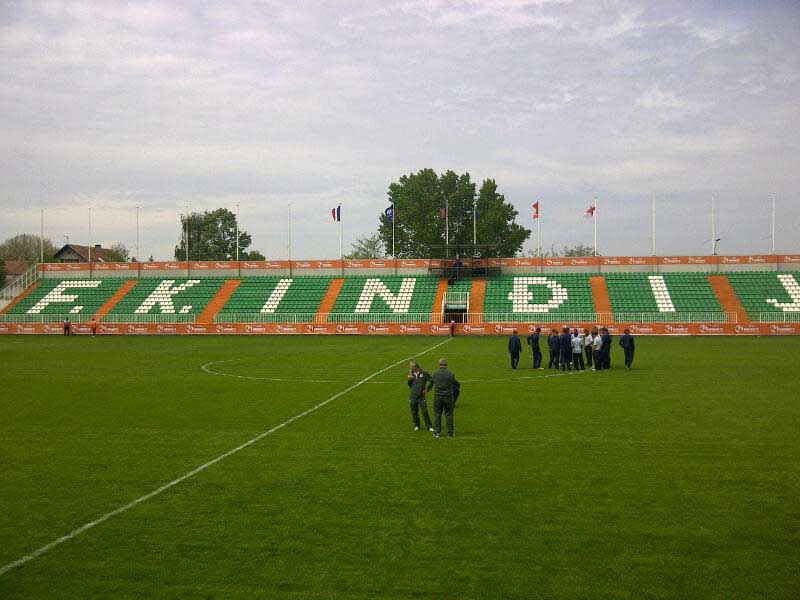 The Gradski Stadion, FK Indija.